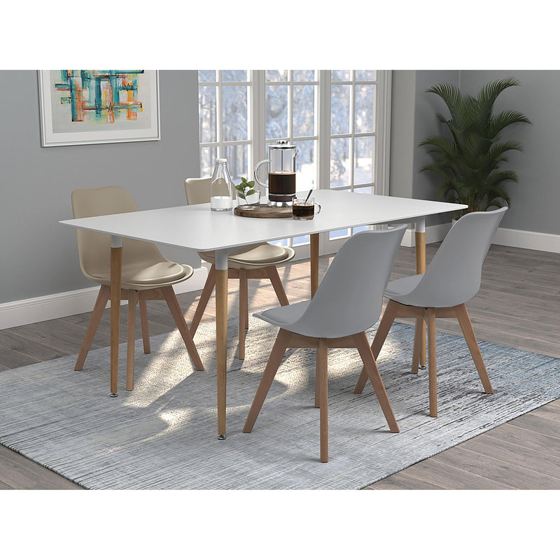Coaster Furniture Caballo 110132 Polypropylene Dining Side Chair - Grey (Set of 2) IMAGE 10
