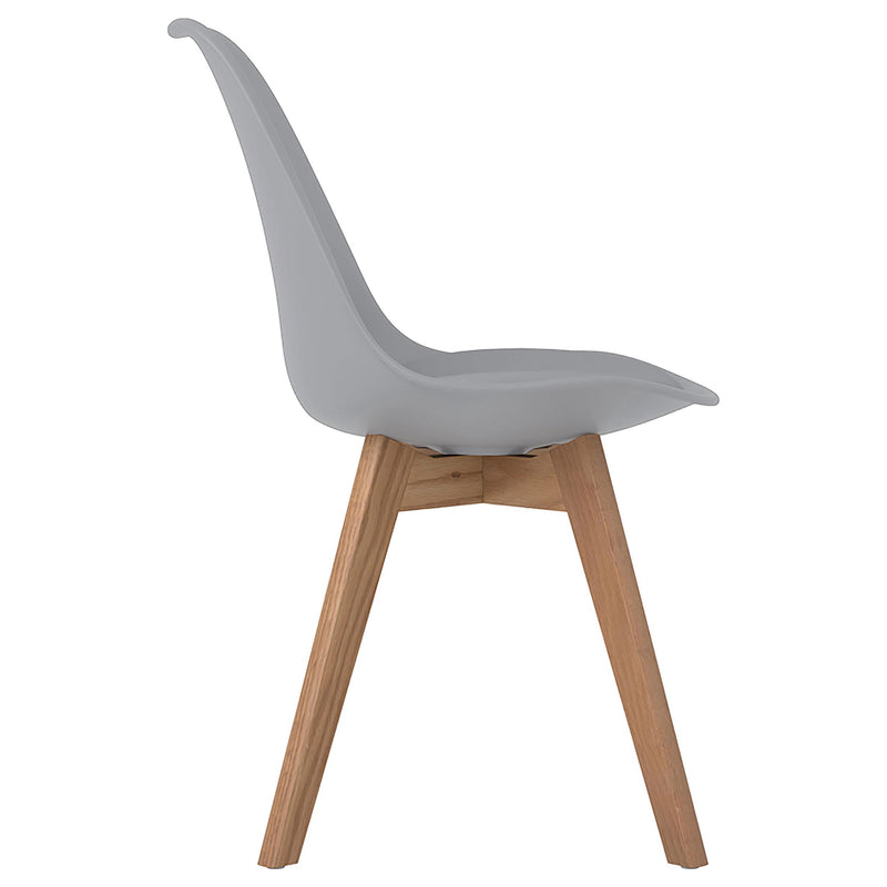 Coaster Furniture Caballo 110132 Polypropylene Dining Side Chair - Grey (Set of 2) IMAGE 8