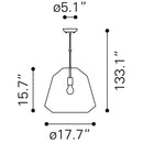 Zuo Impala Pendant 56093 IMAGE 10