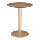 Zuo Round Alto Dining Table with Pedestal Base 101571 IMAGE 2