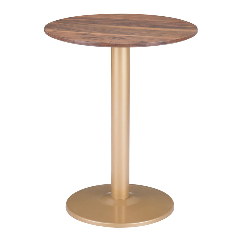 Zuo Round Alto Dining Table with Pedestal Base 101571 IMAGE 2