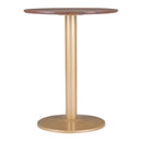 Zuo Round Alto Dining Table with Pedestal Base 101571 IMAGE 3