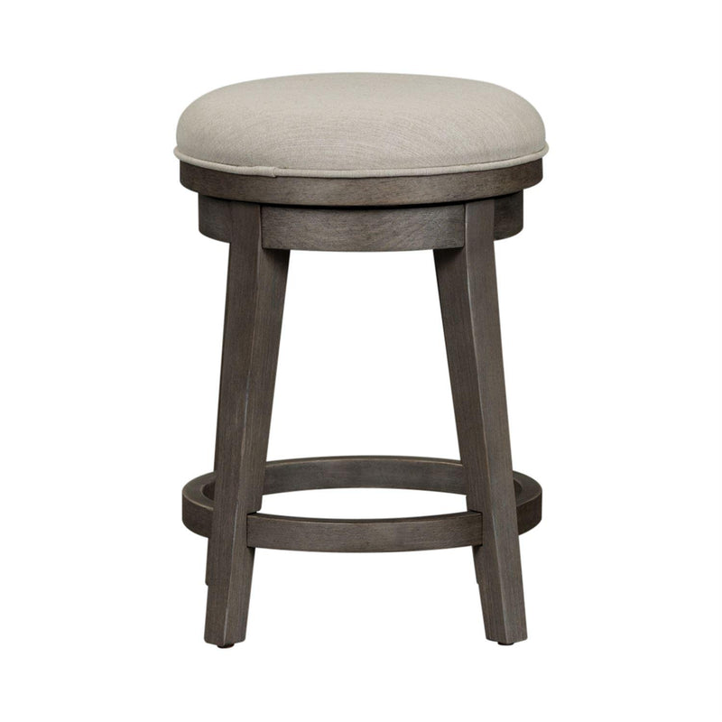  Liberty Furniture Industries Inc. Modern Farmhouse 406-OT9003 Console Swivel Stool IMAGE 1