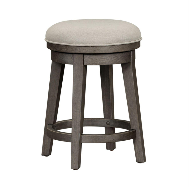  Liberty Furniture Industries Inc. Modern Farmhouse 406-OT9003 Console Swivel Stool IMAGE 2