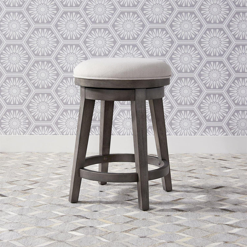  Liberty Furniture Industries Inc. Modern Farmhouse 406-OT9003 Console Swivel Stool IMAGE 7