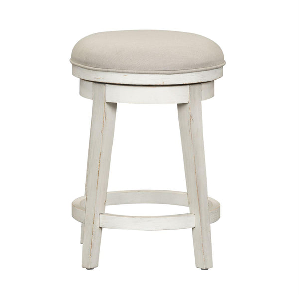  Liberty Furniture Industries Inc. Modern Farmhouse 406W-OT9003 Console Swivel Stool IMAGE 1