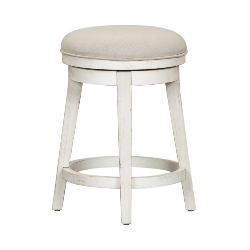  Liberty Furniture Industries Inc. Modern Farmhouse 406W-OT9003 Console Swivel Stool IMAGE 3