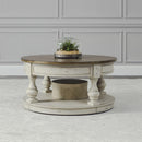  Liberty Furniture Industries Inc. Morgan Creek 498-OT1011 Round Cocktail Table IMAGE 1