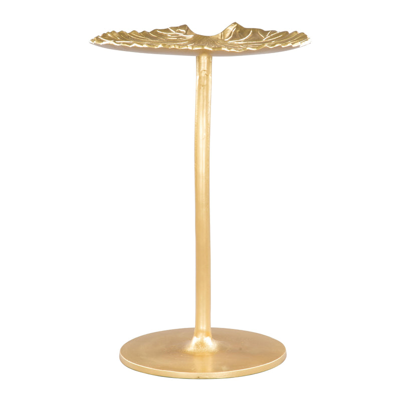 Zuo Lily 101490 Side Table - Gold