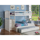 Donco Trading Company Kids Beds Trundle Bed 503-W IMAGE 5