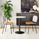  Zuo Alto 101569 Bistro Table - White & Black IMAGE 7