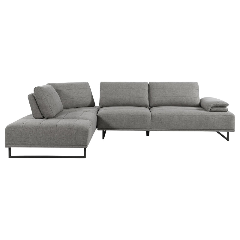 Coaster Furniture Arden Fabric 2 pc Sectional 508888 IMAGE 1