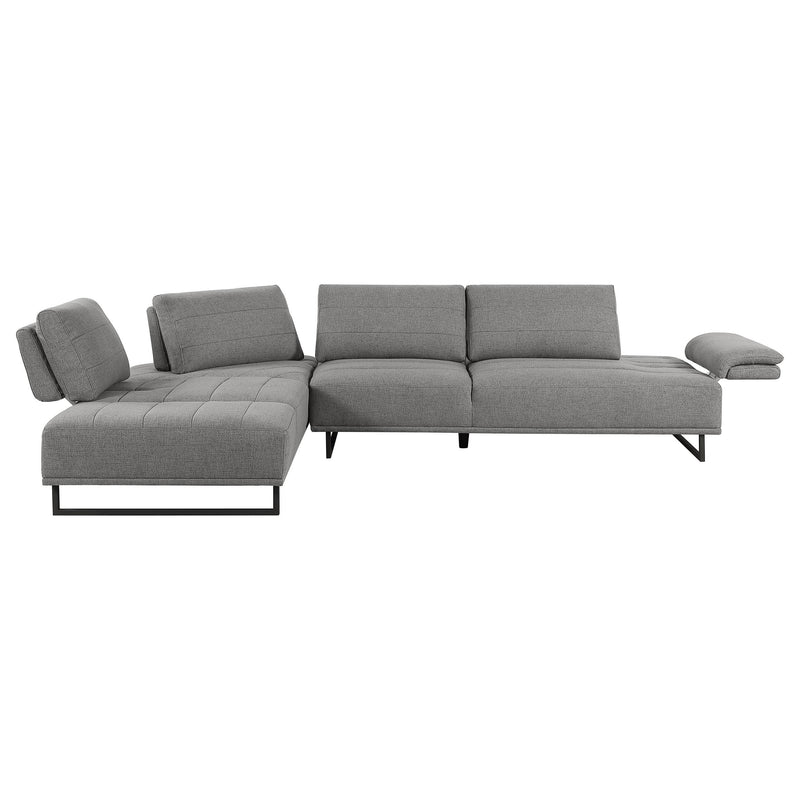 Coaster Furniture Arden Fabric 2 pc Sectional 508888 IMAGE 2