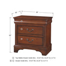 Winners Only Renaissance B1045BNN 28" Nightstand - Cherry IMAGE 3