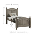 Winners Only Barnwell BB2001T Panel Twin Bed IMAGE 3