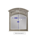 Winners Only Barnwell BB2009 46" Landscape Mirror IMAGE 4