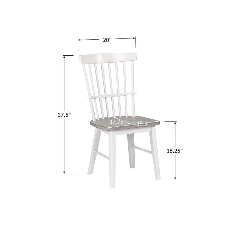 Winners Only Brantley DB2451SP Comb Back Side Chair IMAGE 5