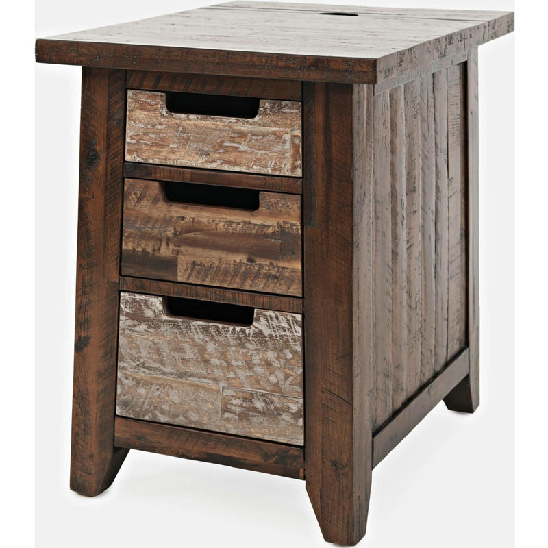 Jofran Painted Canyon Chairside Table 1600-8 IMAGE 2