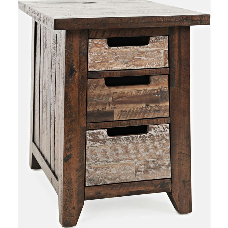 Jofran Painted Canyon Chairside Table 1600-8 IMAGE 3