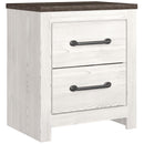 Signature Design by Ashley Gerridan B1190-92 Two Drawer Night Stand IMAGE 1