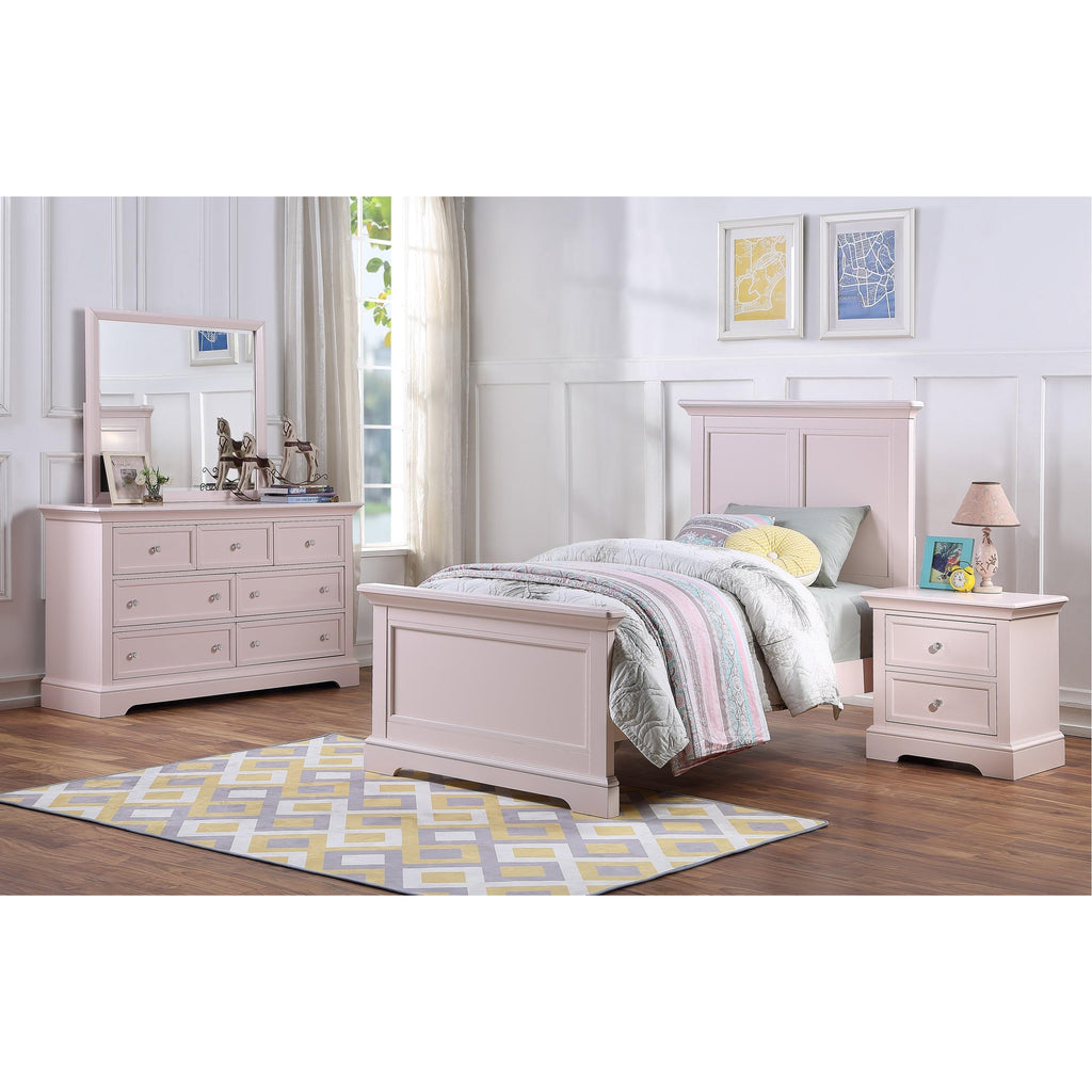 pink dresser set Winners Only Jewel BJ3006Y Kids Dresser