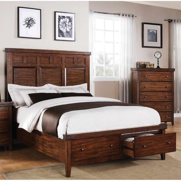 Winners Only Mango King Panel Bed with Storage BMG1001KS IMAGE 1