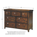 Winners Only Mango 7-Drawer Kids Dresser BMG1006Y IMAGE 2