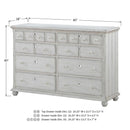 Winners Only Nashville 8-Drawer Dresser BN2006 IMAGE 4