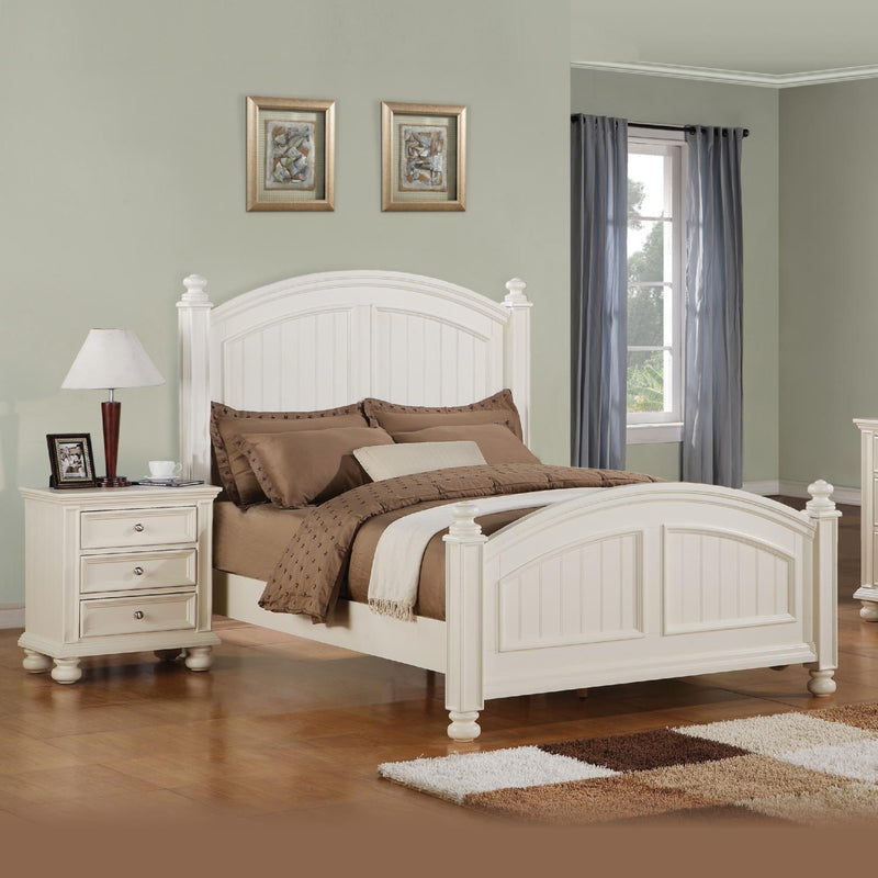 Winners Only Cape Cod BP1005N 26" Nightstand - Eggshell White IMAGE 3