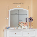 Winners Only Cape Cod BP1009Y 32" Mirror - Eggshell White IMAGE 4