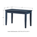 Winners Only Tamarack BTB150 47" Writing Desk - Blue IMAGE 3