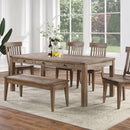 Winners Only Austin DA24078R 78" Leg Table w/ 6 Drawers IMAGE 2