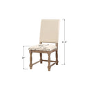 Winners Only Augusta DA2454SR Upholstered Side Chair - Rustic Brown IMAGE 3