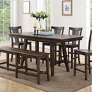 Winners Only Daphne DDT33678N 78" Tall Table w/ 12" Leaf IMAGE 3