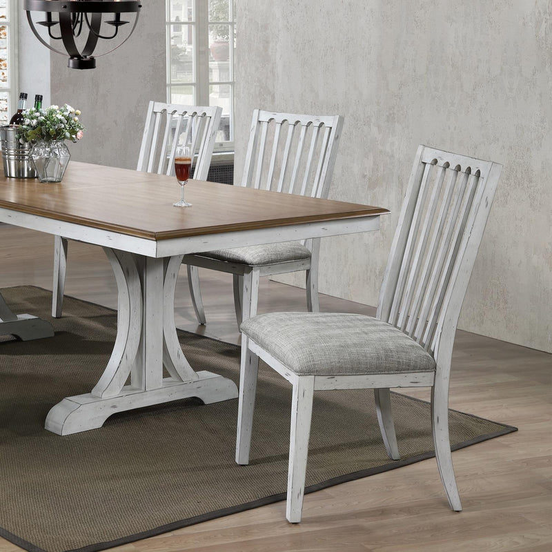 Winners Only Highland DH44096N 96" Pedestal Table w/ 20 in Leaf IMAGE 3