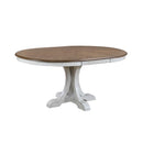 Winners Only Oval Highland Dining Table with Pedestal Base DH44866N IMAGE 1