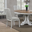 Winners Only Highland DH44866N 66" Pedestal Table w/ 18 in Leaf IMAGE 3