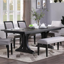 Winners Only Yorktown DY14096 96" Pedestal Table w/ 20" Leaf IMAGE 2