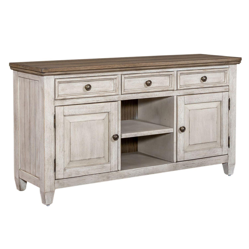 Liberty Furniture Industries Inc. Heartland TV Stand with Cable Management 824-TV56T IMAGE 2