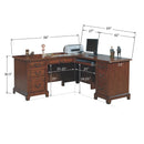 Winners Only Zahara GZ266R 66" Desk with 42" Return IMAGE 3