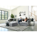 Jackson Furniture Carlsbad 3301 3 pc Sectional - Charcoal IMAGE 2