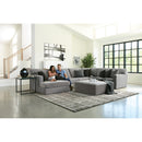  Jackson Furniture Carlsbad 3301 3 pc Sectional - Charcoal IMAGE 1