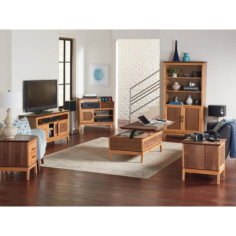 Whittier Wood Addison TV Stand with Cable Management 2093DUET IMAGE 2
