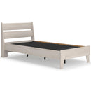  Signature Design by Ashley Socalle EB1864B3 Twin Panel Platform Bed IMAGE 5