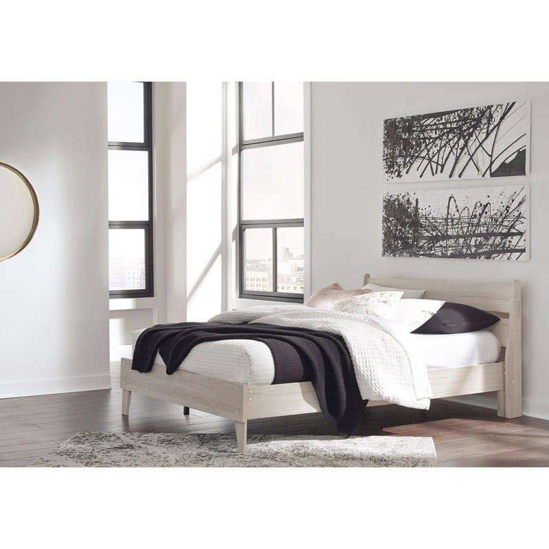 Signature Design by Ashley Socalle EB1864B1 Queen Panel Platform Bed IMAGE 5