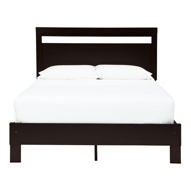  Signature Design by Ashley Finch EB3392B2 Queen Panel Platform Bed IMAGE 2