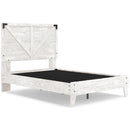  Signature Design by Ashley Shawburn EB4121B2 Full Crossbuck Panel Platform Bed IMAGE 5