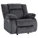 Signature Design by Ashley Burkner 5380498 Power Rocker Recliner IMAGE 1
