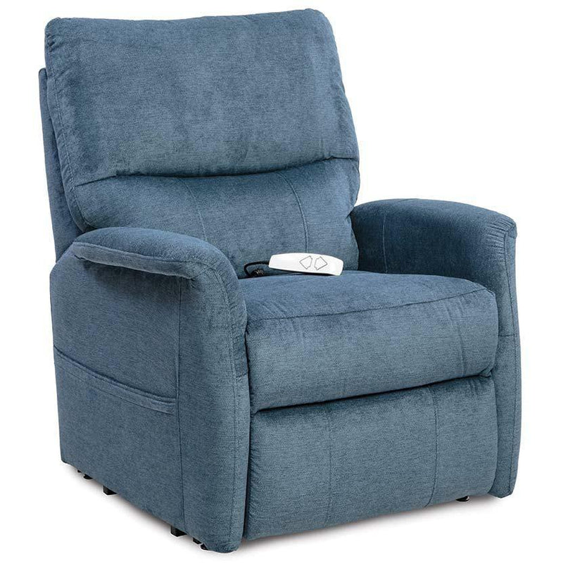 Ultimate Power Recliner Lift Chair MM-3250 Chaise Lounger - Polo Lapis IMAGE 1