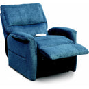 Ultimate Power Recliner Fabric - Lift Chair MM-3250 Chaise Lounger - Polo Lapis IMAGE 3